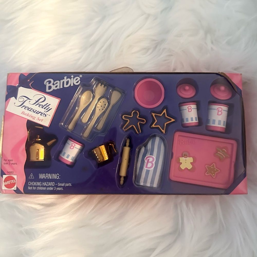 Barbie Pretty Treasures Baking Set